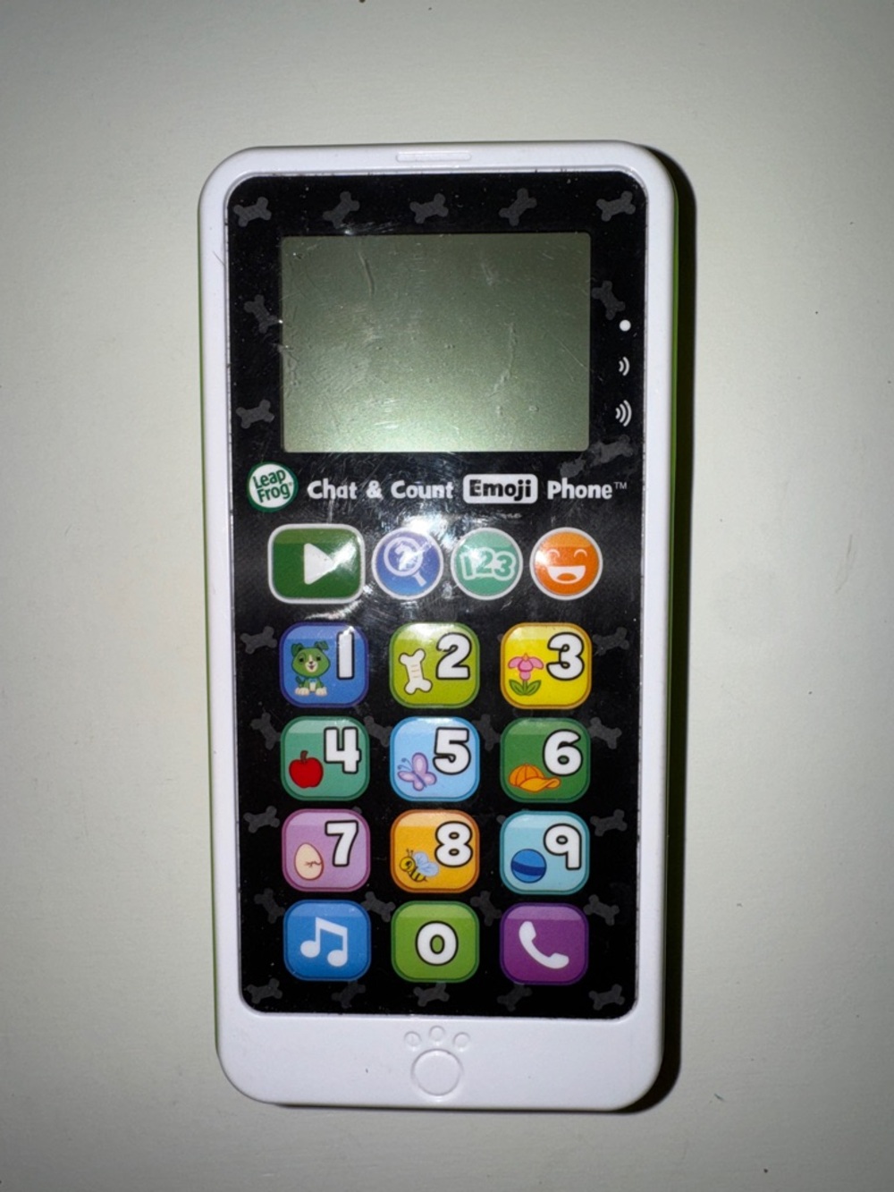 Leapfrog Chat & Count Emoji Phone Educational Toy Phone Tested-Works